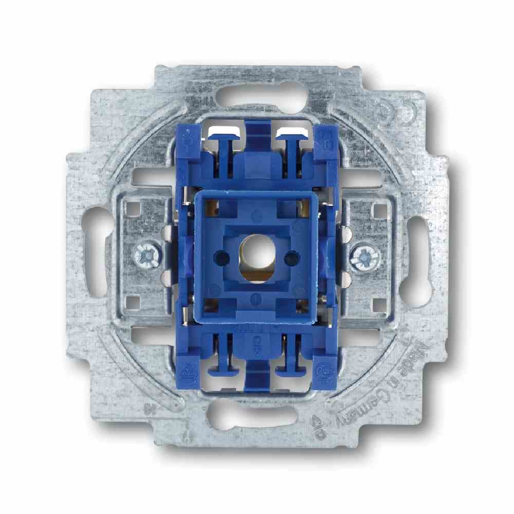 BUSCH-JAEGER 2CKA001413A0483 Wipptaster-Modul, blau, 1S, Unterputz, Rückmeldekontakt, IP20, ohne Aufdruck, matt