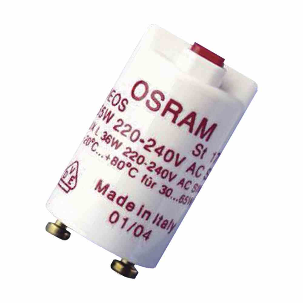 OSRAM 4050300854106 ST171 SAFETY DEOS Starter, 30-65W, geeignet für Leuchtstofflampe