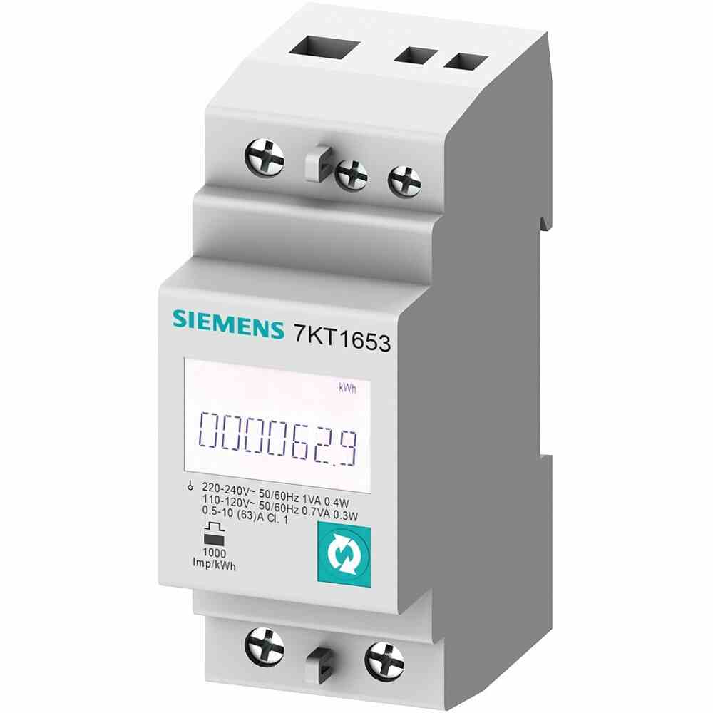 SIEMENS AG 7KT1655 Kombimessgerät, Amperemeter, Blindleistungsmesser, Frequenzmesser, Voltmeter, Wirkleistungsmessgerät