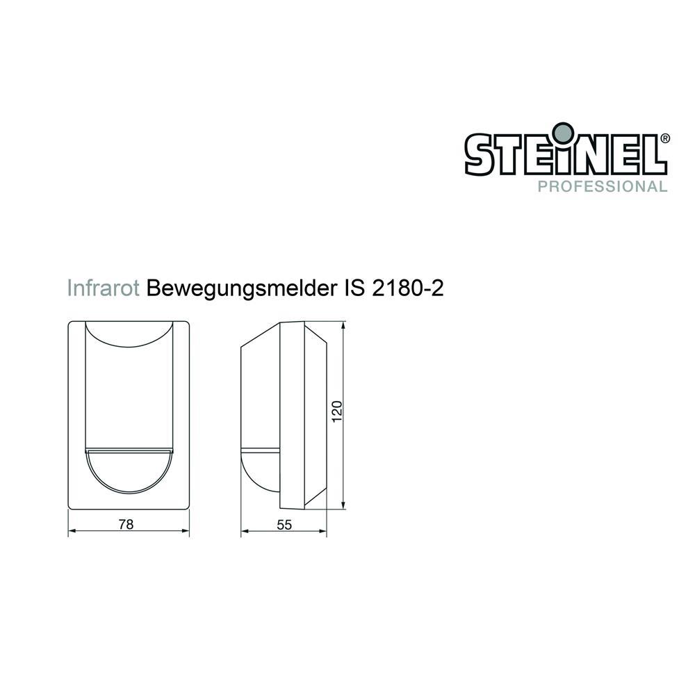STEINEL 603816 Bewegungsmelder 0-180°