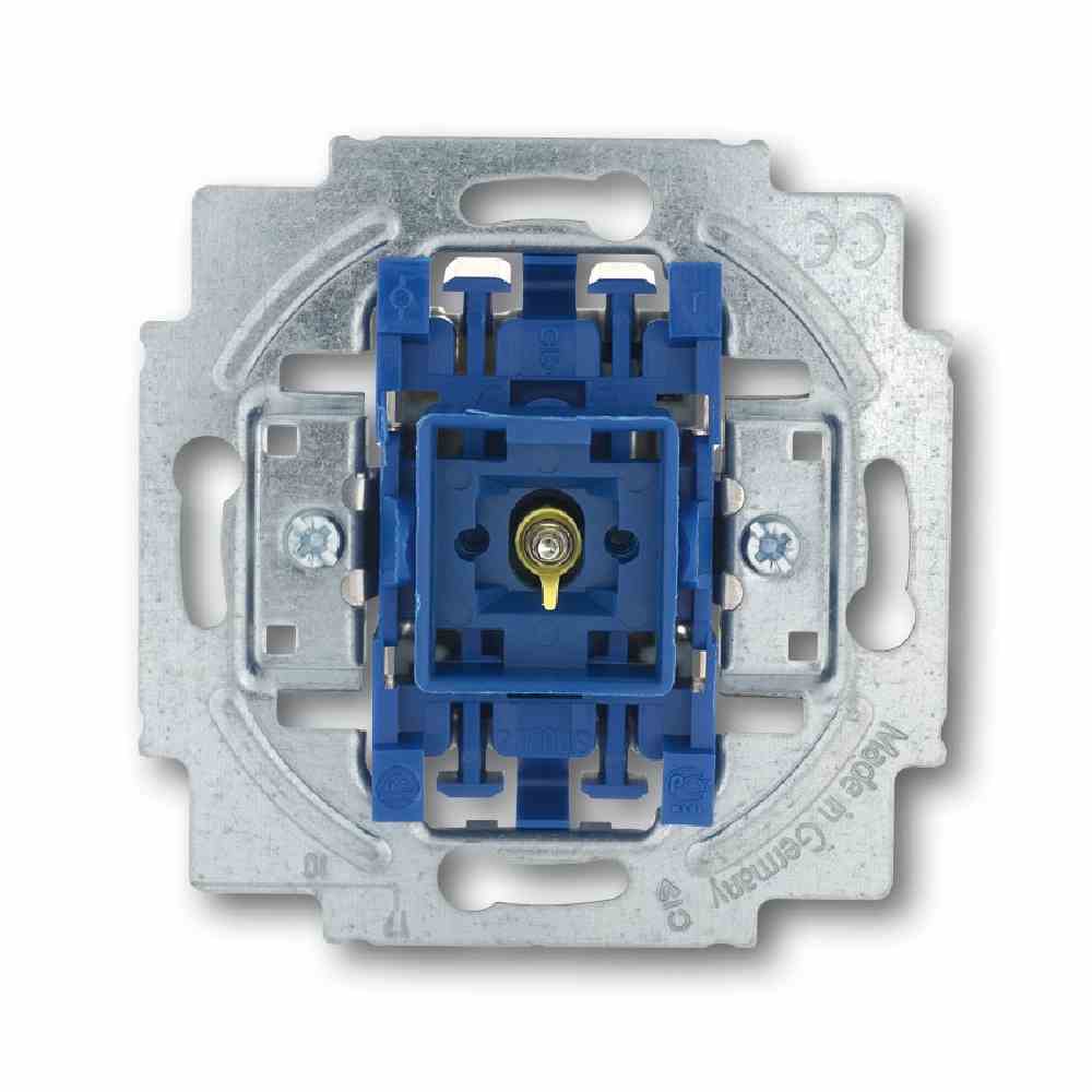 BUSCH-JAEGER 2CKA001413A0533 Wipptaster-Modul, blau, 1S, Unterputz, mit Beleuchtung, IP20, ohne Aufdruck, matt