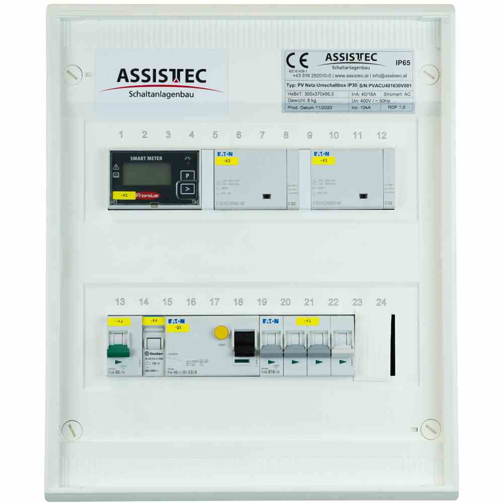 ASSISTEC ASS20200442 PV Netz-Umschaltbox IP30