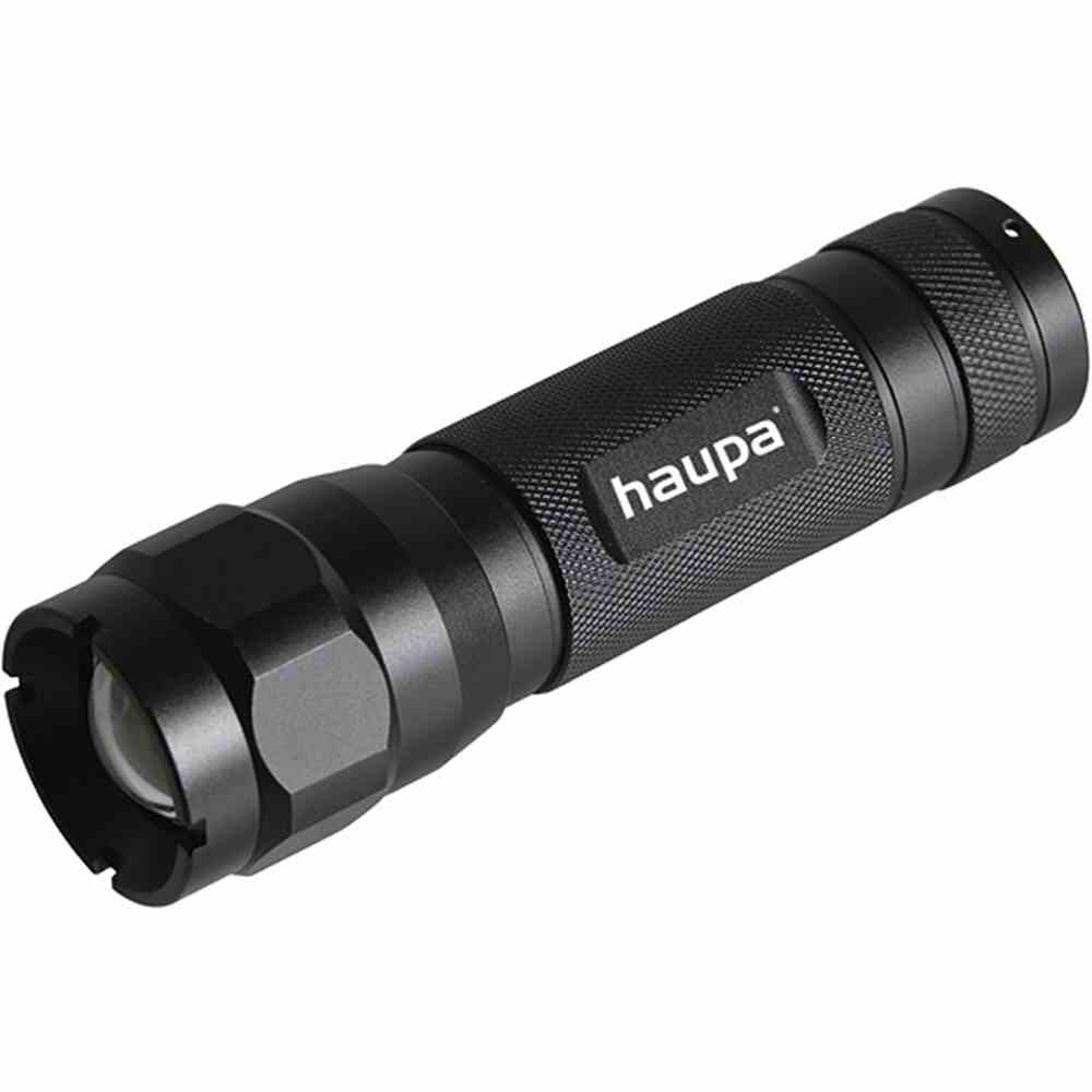 HAUPA 130312 LED-Stableuchte, Micro, schwarz, Aluminium, mit Leuchtmittel