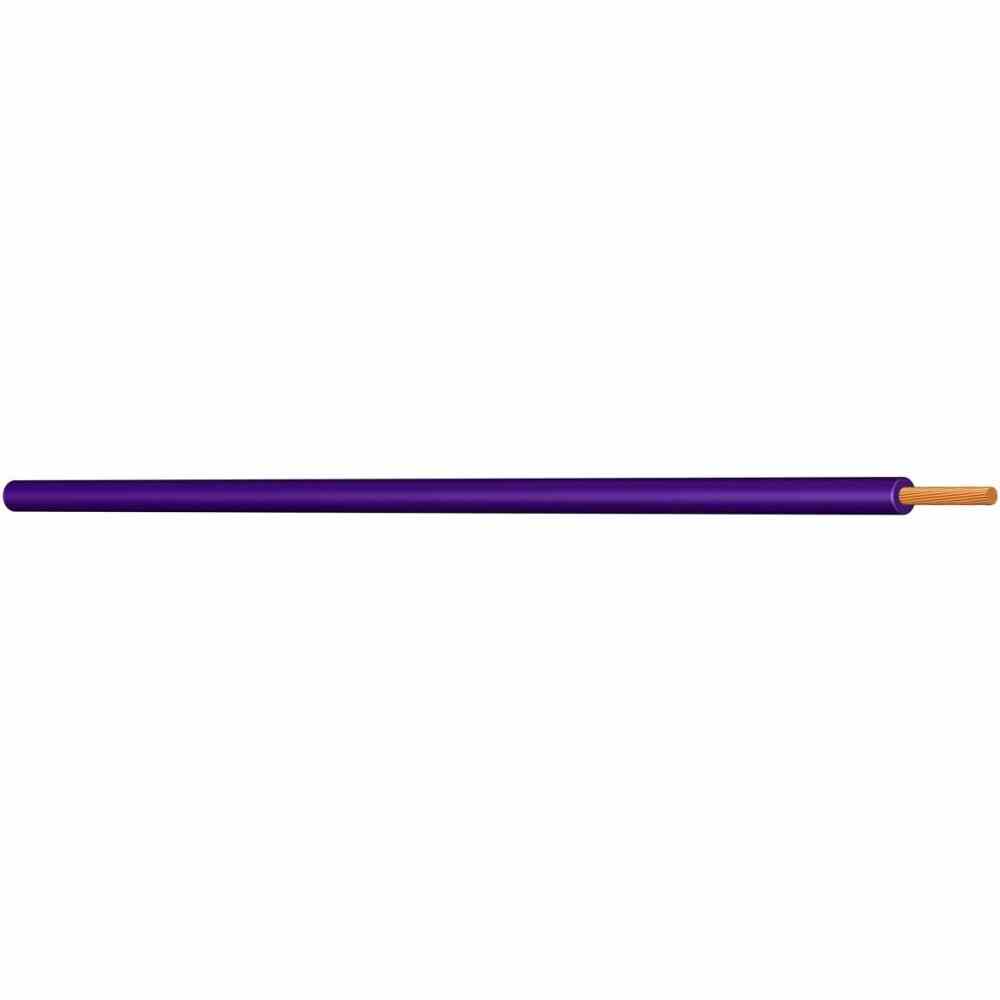 KABEL AT 00104023 H05V-K PVC-Aderleitung, 0,75, lila/violett, R100, Brandverhaltensklasse:Eca, Kl.5=feindrähtig