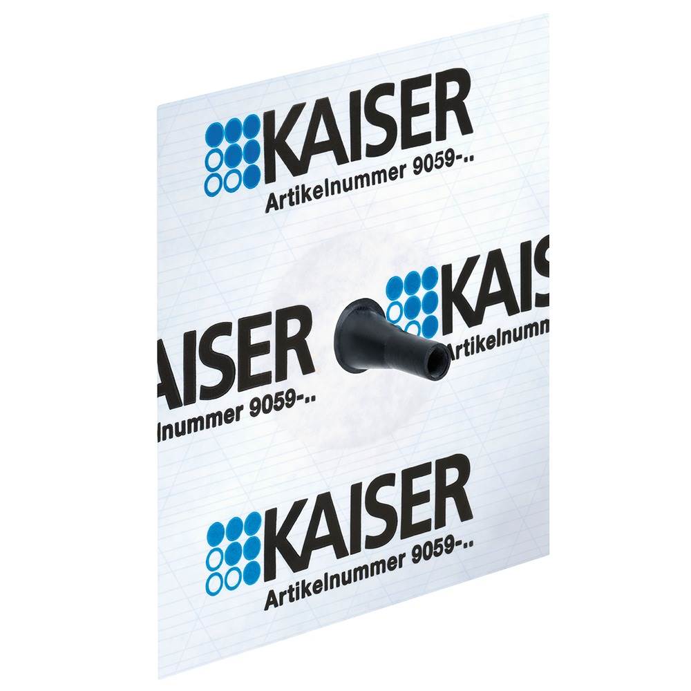 KAISER 9059-46 9059-46 Luftdichtungsmanschetten 150x150mm für 1 Leitung, mit einem Rohrdurchmesser 7,5 -12mm