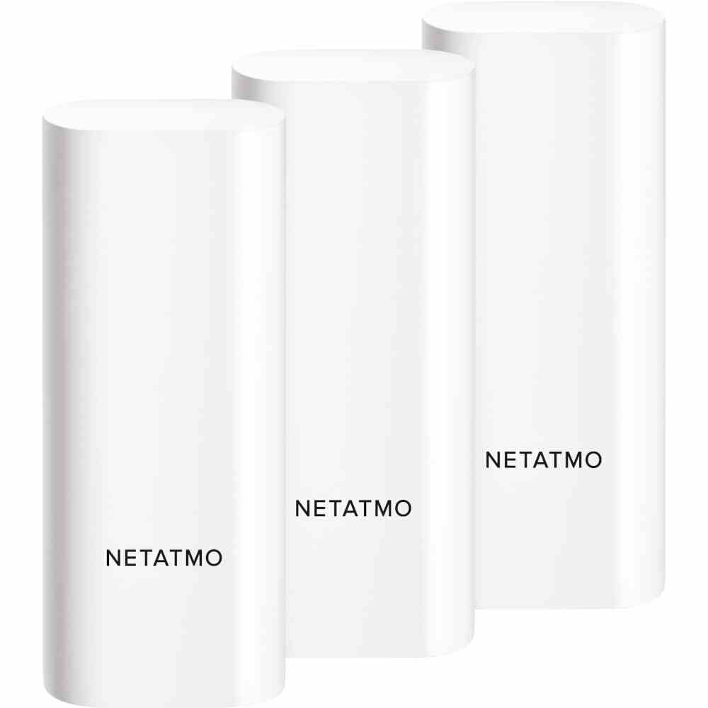NETATMO DTG-PRO Magnetkontakt, Aufbau, Funksystem, ohne VDS, weiß