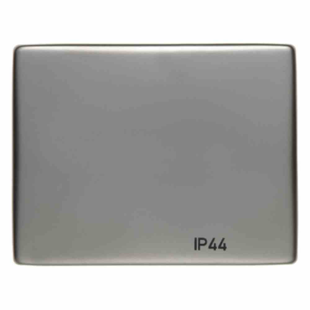 BERKER 14241004 ARSYS IP44 Wippe einteilig, Schalter/Taster, edelstahl, mattiert, ohne ISO Aufdruck